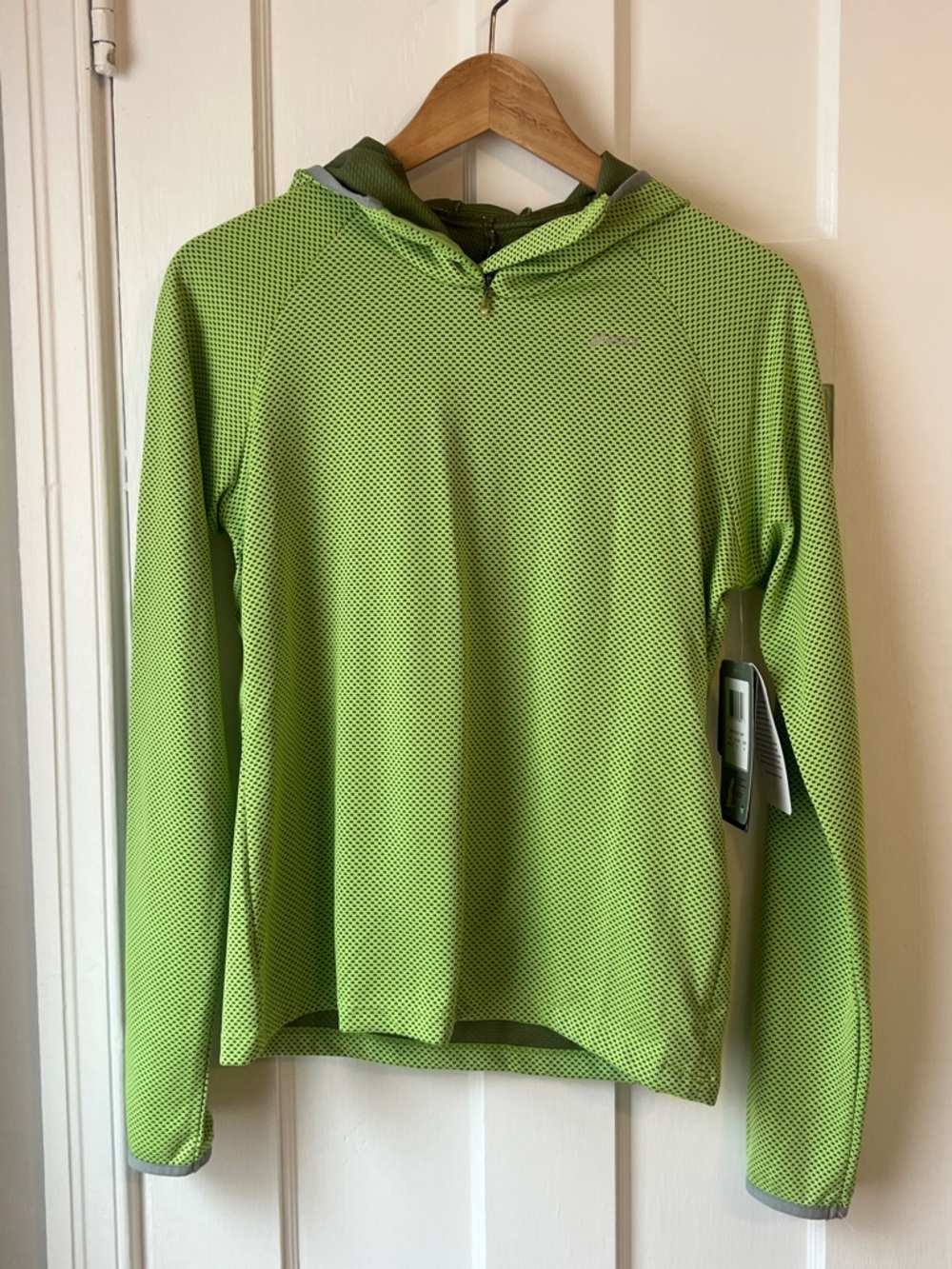 Asics Textured Mesh Hoodie